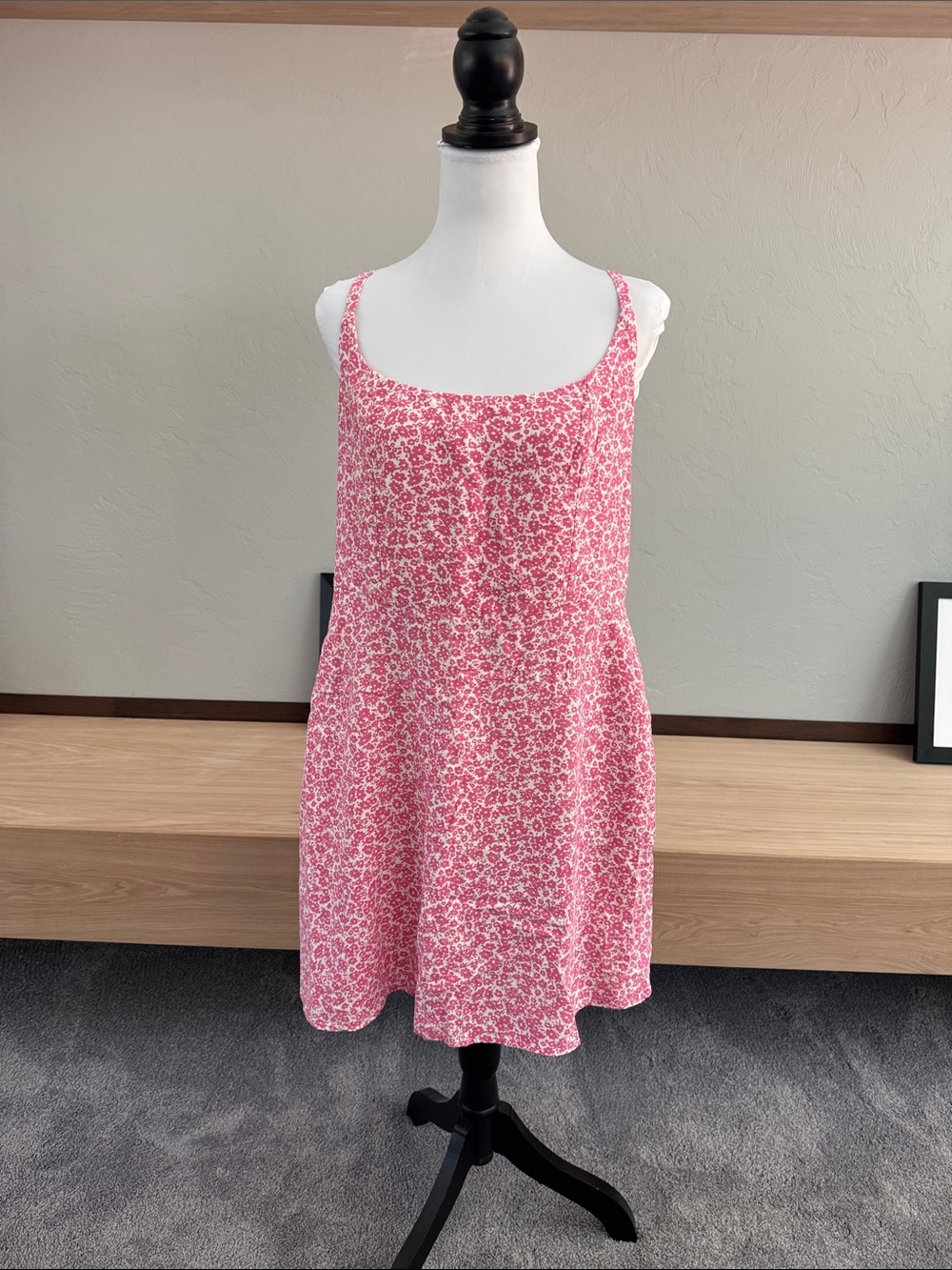 Old Navy Pink Floral Mini Dress - NWOT